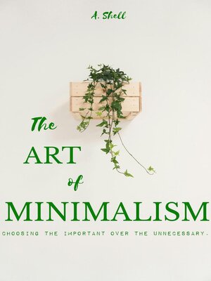 cover image of The Art of Minimalism